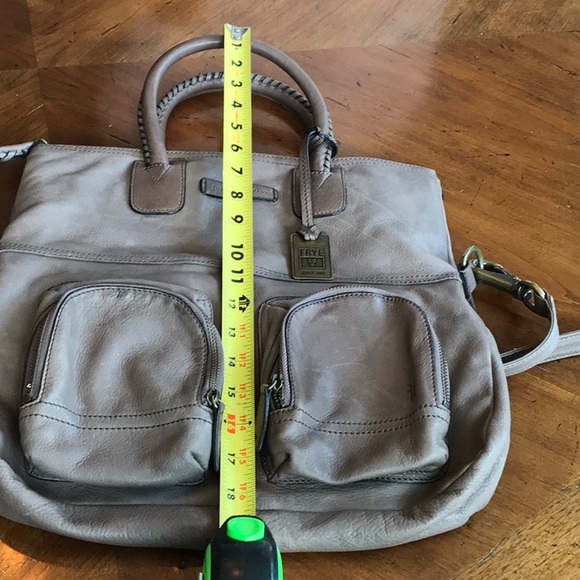 Frye leather taupe purse - new without tags - Picture 11 of 13